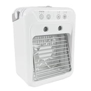 Mini Air Conditioners, Rechargeable Portable AC Unit, Personal Cooling Fan with 2 Speeds & 2 Cool Air Spray, Small Room Air Conditioners for Bedroom, Office, Outdoor