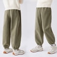 thumbnail image 3 of Generic Boys Corduroy Joggers Trouser Elasticated Sweatpants School Harem Pants/Spring Autumn Jogging Bottoms, 3 of 7