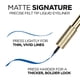 thumbnail image 5 of L'Oreal Paris Makeup Matte Signature Liquid Dip Eyeliner Impermeable Aplicación precisa y fácil Uso durante todo el día Acabado mate vivo Azul 0.07 fl; Onz., 5 of 8