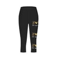 thumbnail image 4 of Pantalones de Ajuste Seco de la Moda de las Mujeres Imprimidas Leggings, Deporte de Yoga Elástico de Poliéster Elástico Respirable, 4 of 4