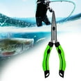thumbnail image 1 of Alicates de pesca, pinza de labio de pescado, acero al carbono, agarre cómodo, duradero, línea de pesca de agua dulce, abridor de anillo dividido de , 146g DYNWAVEMX Alicates de pesca, 1 of 8