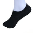 thumbnail image 2 of Lot 12 Pairs Women No Show Socks Black Liner Invisible Low Cut Size:9-11, 2 of 4