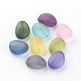 thumbnail image 1 of HLONK 200pc Transparent Acrylic Beads Frosted Flower Mixed Color, 1 of 3
