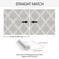 thumbnail image 4 of SUSSEXHOME 177.59 Square Feet Non-Woven Removable Wallpaper - Waterproof, Strippable, Light Resistance & Cleanable Wall Paper Roll-Four Seasons Collection-Ottoman, 4 of 5