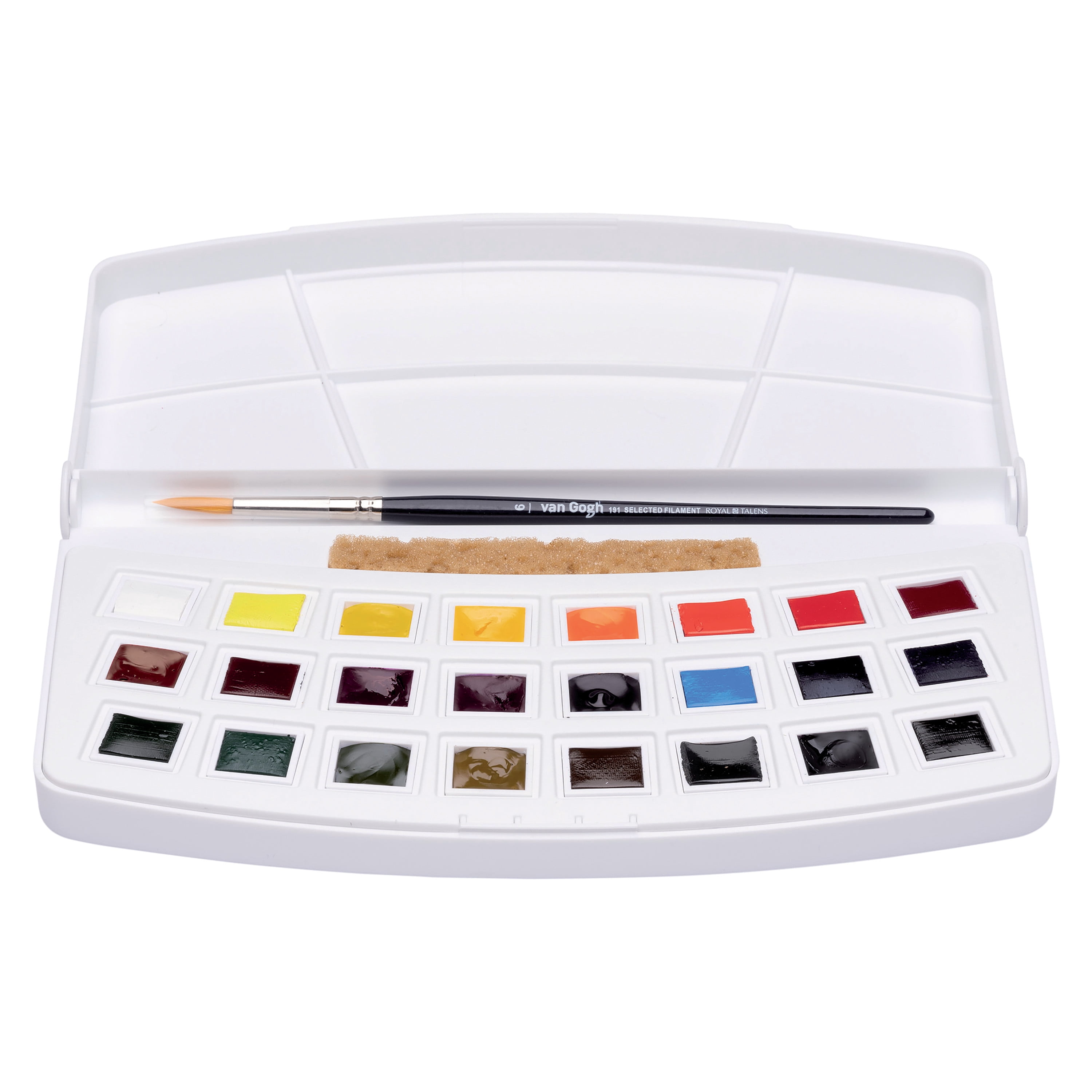Van Gogh Watercolor Pan Set, 24-Colors, Botanical Colors