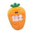 thumbnail image 1 of lionlar Doll Cushion Huggable Creative Food Toy for Kids Family Children carrot, 1 of 9