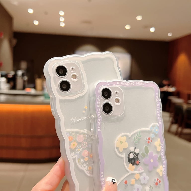 Custodia IPhone 6/6S Fiori Per Donna | Cover Rigida In PC Con Morbido TPU Antiurto E Design Floreale