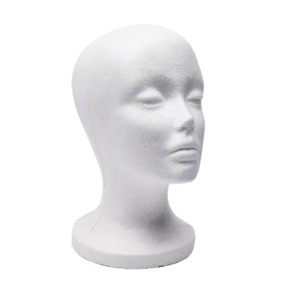 Foam Mannequin Head Model Sunglasses Glasses Frame Hat Hat Hat Display Stand Headphones Mannequin Head D