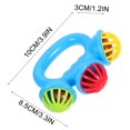 thumbnail image 3 of COM1950s Jingle Bells Instrument, 3Pcs Hand Bells Jingle Tambourine for Mini Percussion Instrument Smooths Surfaces Engagings Sound for Schools Parties Family Activities, Mini Jingle Bells, 3 of 8