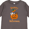 thumbnail image 4 of Inktastic Happy Halloween Kittens in Pumpkin Boys or Girls Long Sleeve Toddler T-Shirt, 4 of 5