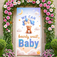 thumbnail image 5 of Cartoon Bear Happy Baby Shower Balloon Banner for New Baby Celebration Baby Shower Decoration Nursery Photo Shoot, 5 of 7