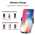 thumbnail image 6 of Qi Certified 2-in-1 Wireless Charger and Car Vent Phone Mount Compatible with Apple iPhone 11 Pro Max, iPhone 11 Pro, iPhone 11, iPhone Xs Max, Xs, Xs Plus, XR, X, 8, 8 Plus (Black), 6 of 6