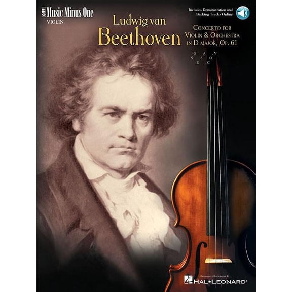 Beethoven - Violin Concerto in D Major, Op. 61: Music Minus One Violin (Other)