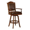 thumbnail image 2 of Hillsdale Tabouret de Bar Pivotant 30" Nassau en Marron, 2 of 2