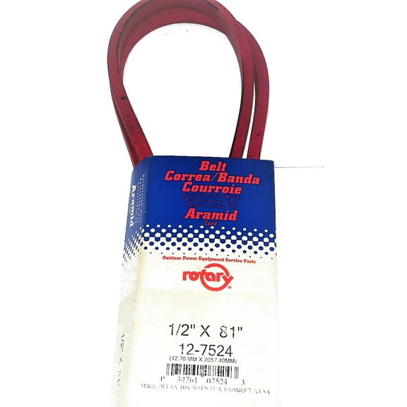 7524/4L810 Rotary Belt (1/2"X81") Compatible With SIMPLICITY 16069261, 16106261