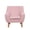 Pink, variant on Aria Home Teddy Fabric Kids Club Chair, Toddler Accent Seating Pink