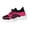 Hot Pink, variant on XIMIN Women's Mesh Retro Fashion Thick Sole Sneakers Knit Sneakers with Color Block Design Minimalist Breathable Soft Sole Comfortable Casual Walking Shoes
