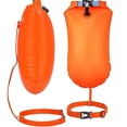 thumbnail image 4 of Bolsas secas impermeables flotador de natación seguridad marina bolsa de burbujas inflable Visible con espacio de almacenamiento y cinturón ajustable, 4 of 5