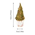 thumbnail image 3 of Fmbmuo Christmas Decor Creative Mini Tree Heart Shaped Desktop Ornament Festive Potted Decor for Desk and Shelf Ornaments,Green, 3 of 5