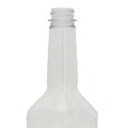 Dozen Long Neck Quart Plastic Bottles with Screw on Lids