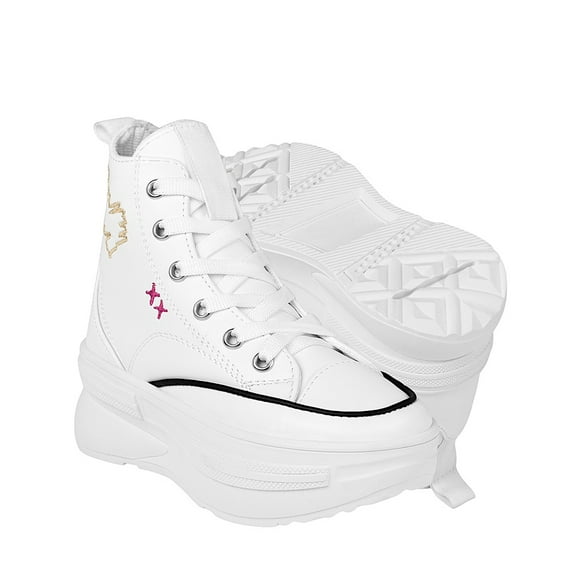 TENIS STYLO NIÑA 20097 SIMIPIEL BLANCO 18-21