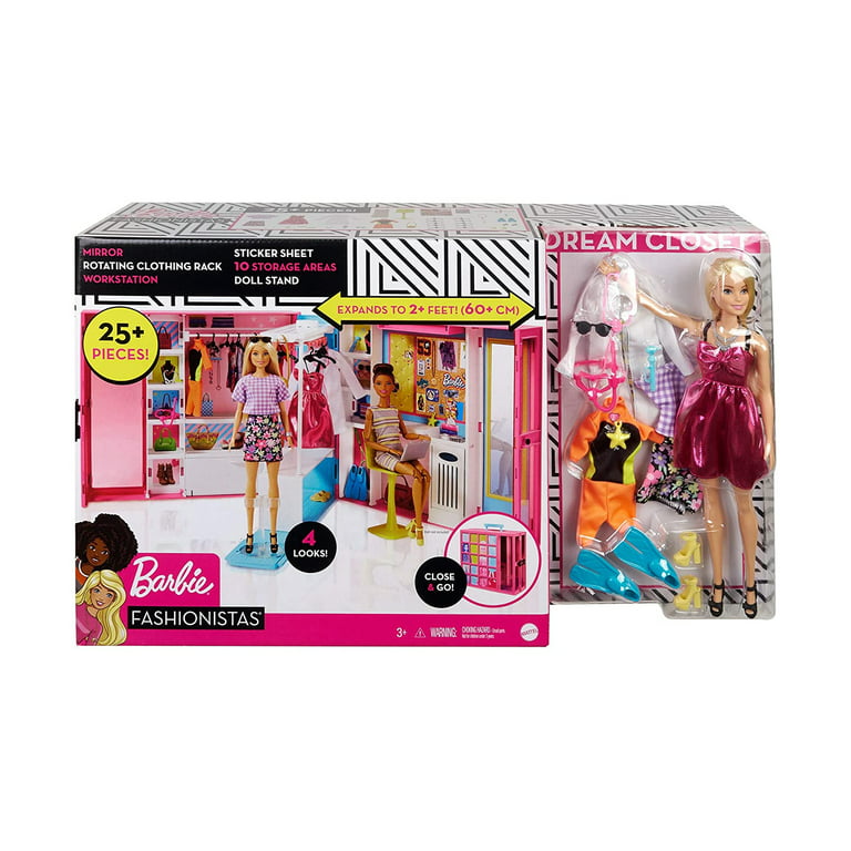 Let's Make Barbie's Closet from Barbie the Movie! DreamHouse DIY Project  ep3 