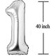 thumbnail image 2 of 30 Number Balloons Red Big Giant Jumbo Number 30 Foil Mylar Balloons for 30th Birthday Party Supplies 30 Anniversary Events Decorations, 2 of 4