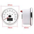 thumbnail image 5 of Geloo GPS Speedometer Gauge 200KM/H Digital Odometer Waterproof 7 Backlight for Car Truck Marine Boat Yacht Motorcycle 85mm 12V 24V, 5 of 6
