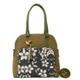 thumbnail image 1 of Bolsa Yute De Mujer FANA Elora Color Verde Olivo Original Llévatela, M3942!!, 1 of 3