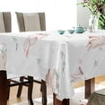 thumbnail image 3 of Coolnut Cute Easter Rabbits Tablecloth Rectangle Colorful Table Cloth Large Square Table Cover for Dining Kitchen Party 54"x54" Decor Gift, 3 of 7