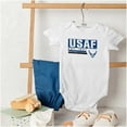 thumbnail image 4 of US Air Force USAF Est 1947 Logo Romper Boys or Girls Infant Baby Brisco Brands 18M, 4 of 6