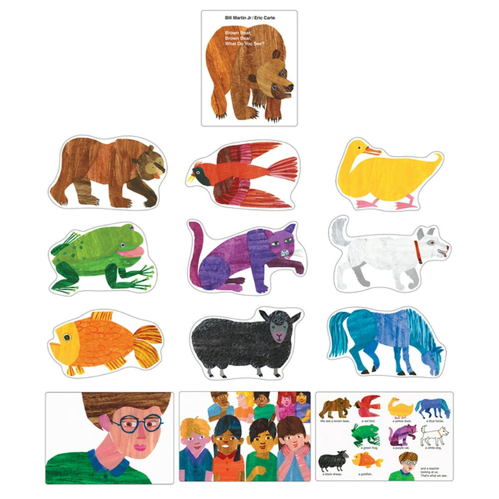 Brown Bear, Brown Bear, What Do You See? Bulletin Board Set - Walmart