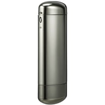 PTOOTP Aluminum Eyeglass Case Light Grey Hard Shell Protective Storage Box for Glasses and Small Items