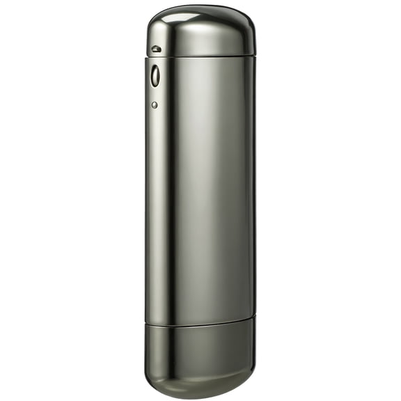 PTOOTP Aluminum Eyeglass Case Light Grey Hard Shell Protective Storage Box for Glasses and Small Items