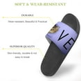 thumbnail image 3 of GZHJMY Stylish Slides for Women Men, Cat's Face Peeks Out of A Hole Soft Flexible Slip-on Sandals Slippers, 3 of 7