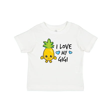 

Inktastic I Love My Gigi with Pineapple Gift Baby Boy T-Shirt