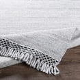 thumbnail image 3 of Hauteloom Walcha Recycled Material Living Room, Bedroom Area Rug - Contemporary - Light Gray, Slate Blue - 2' x 3', 3 of 10