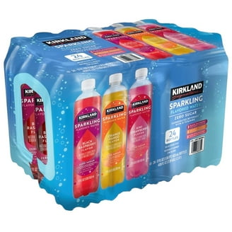 Kirkland Signature Flavored Sparkling Water Variety Club Pack - 24
