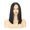 1B, variant on SUCS Women Lace Wig Headband Gradient Color Bob Short Straight Hair Synthetic Fiber Wig Headband Wigs