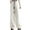 White, variant on HJYCHN Women's Fashionable High Waist Wide-Leg Sweatpants with Drawstring and Pockets for Casual Athletic Wear Light Blue One Size