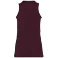 thumbnail image 2 of Holloway Sportswear XL Womens Vertical Singlet Dark Maroon/Black/White 221340, 2 of 4