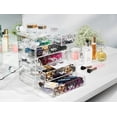 thumbnail image 3 of Sorbus Acrylic Cosmetic Makeup and Jewelry Storage Case Display, Spacious Design, Diamond Pattern, 4 Large/2 Small Drawers, 3 of 6