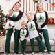 thumbnail image 2 of 2023 Winter Christmas Mother Father Kids Matching Outfits Family Pajamas Set Cartoon Print Sleepwear Xmas Family Look Clothes, 2 of 4