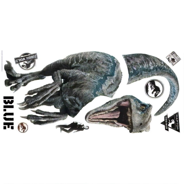 Adhesivos de pared Jurassic World: El reino caído Velociraptor