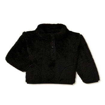 Buy Wonder Nation Baby and Toddler Sherpa Pullover Jacket Sizes 12M 5T Online at desertcartSeychelles