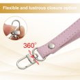 thumbnail image 5 of Uxcell Leather Purse Handle Strap Replacement DIY Women Clutch Bag Handbag Blue, 5 of 7