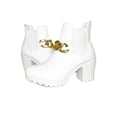 thumbnail image 1 of Botin de moda para mujer tacon cuadrado con cadena Mod. Ibiza, Nyxmart NYXMART Botín, 1 of 3