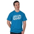 thumbnail image 5 of Do What You Love Quote Cute Inspiring Men's Graphic T Shirt Tees Brisco Brands M, 5 of 6
