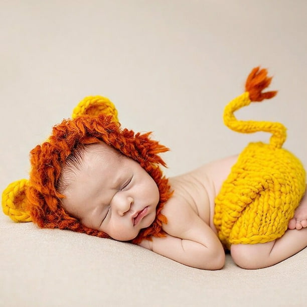 unbranded Disfraz Multicolor Para Sesión De Fotos Y Regalos En Baby Shower Con Gorro Cómodo