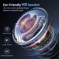 thumbnail image 3 of Auriculares Bluetooth para motocicleta Fodsports FX-S V5.4 IP67 negros, 3 of 9